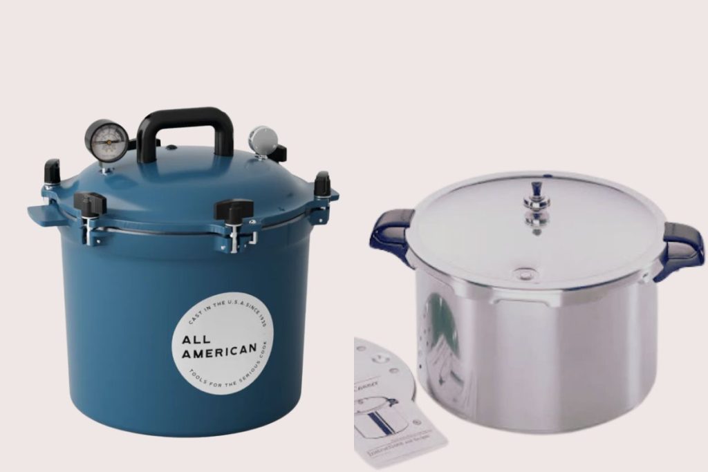 What pressure canning is and why it requires a sealed pressure canner.